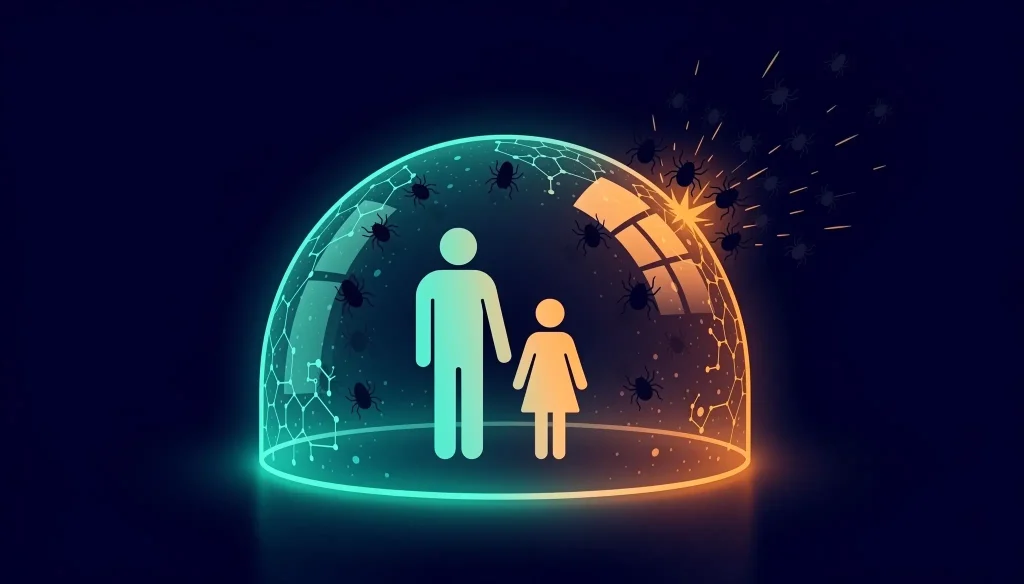 Aileleri ve çocukları siber zorbalıktan koruyan dijital kalkan.